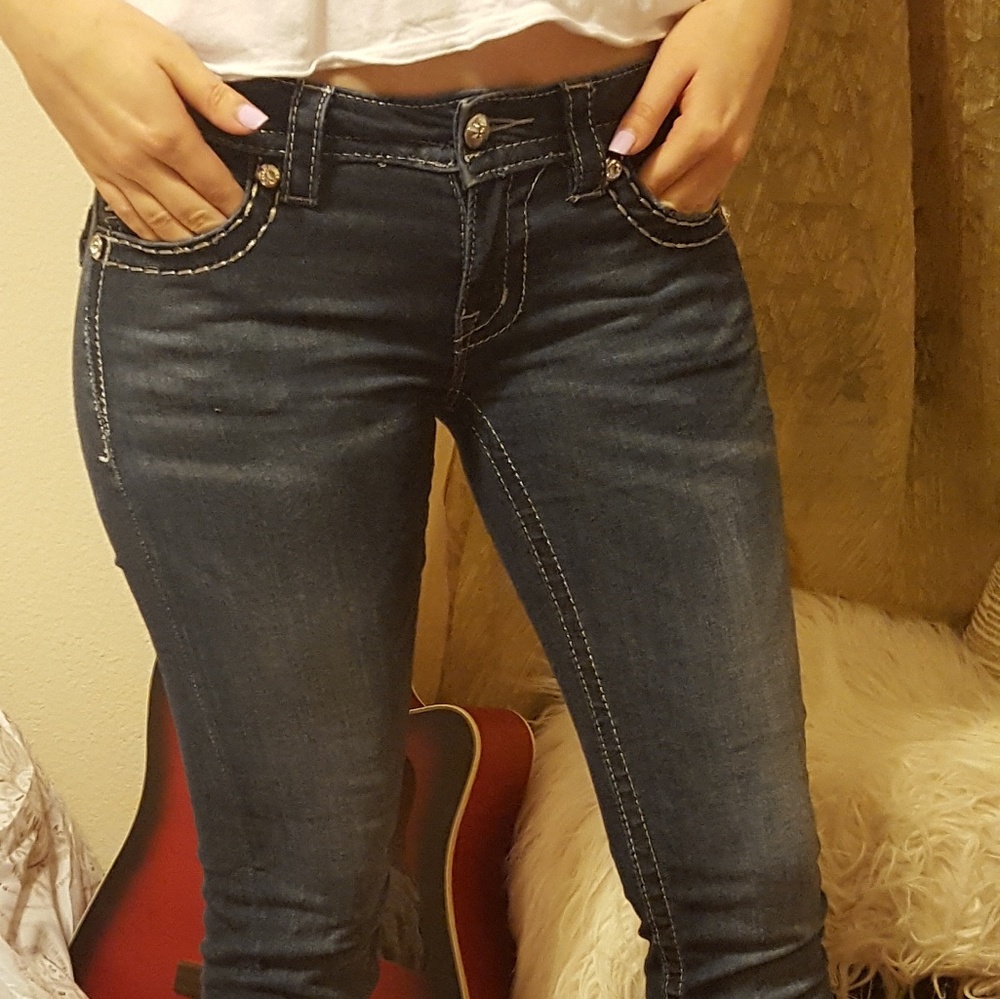 Miss Me Bedazzled Jeans